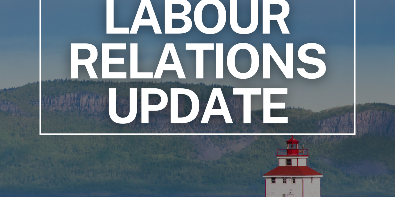 Labour Relations Update