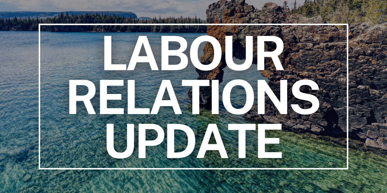 Labour Relations Update